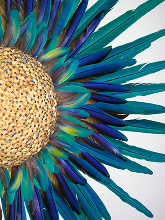 Blue and Gold Mandala